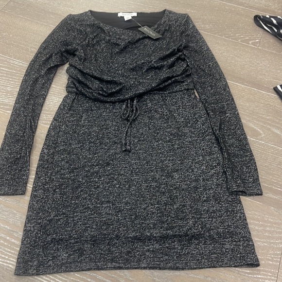 White House black market dark grey/black dress - Picture 2 of 3